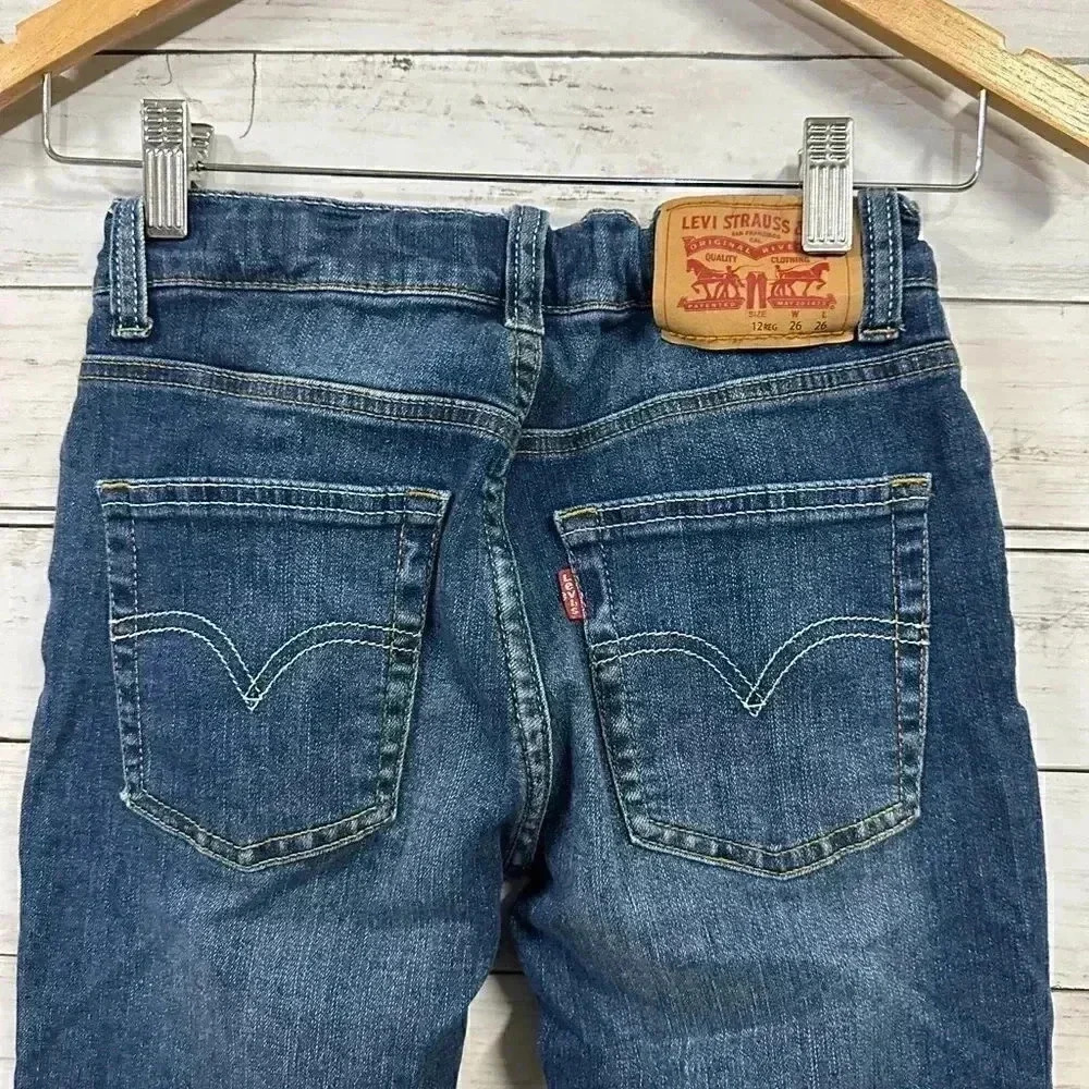 Levi’s 512 Slim Taper Jeans Size 12 - Picture 6 of 7